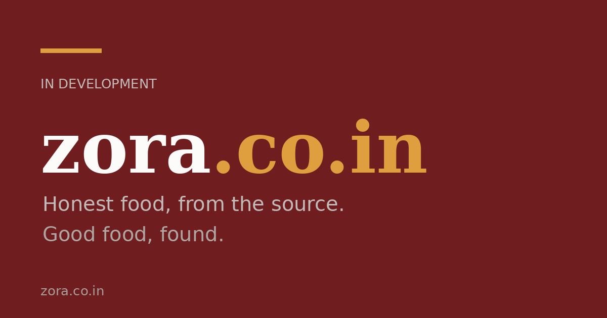 Link preview image for zora.co.in